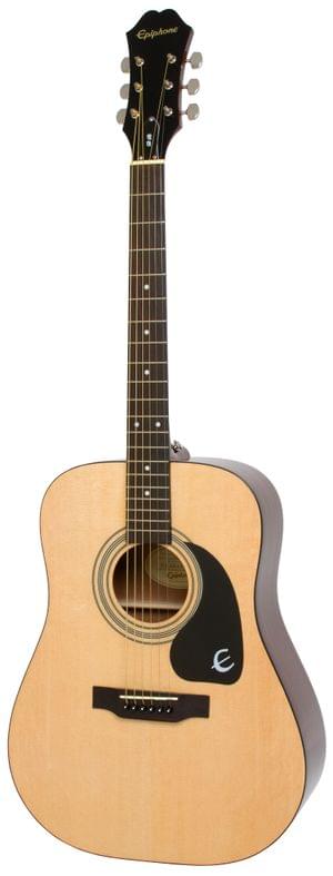 Epiphone EA10NACH1 DR-100 Dreadnought Natural Acoustic Guitar